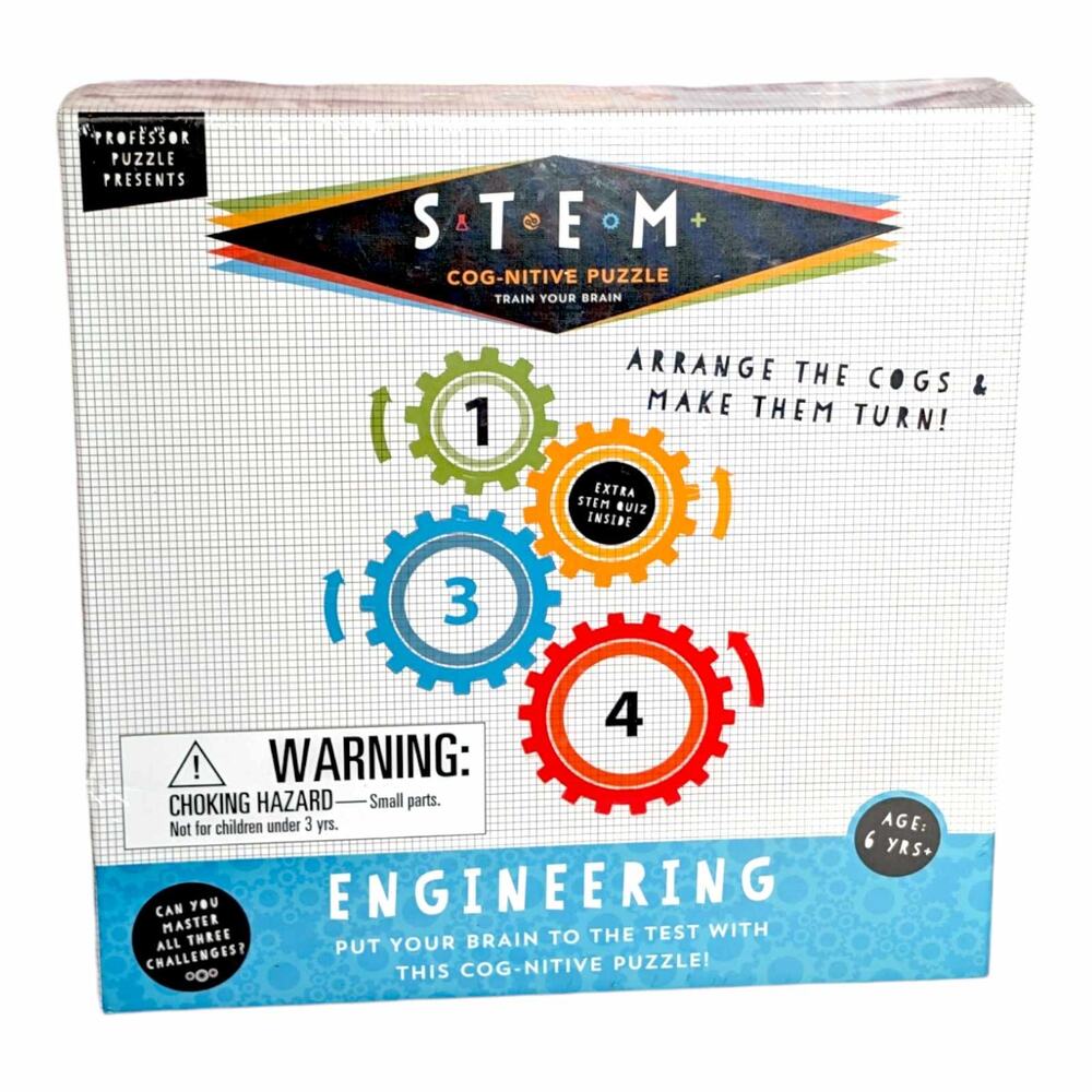 STEM Cognitive Teens Brain Teaser Puzzle Engineering‎ Toy Board Game Brand New
